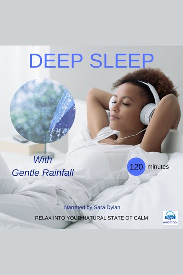 Deep sleep meditation with Gentle rainfall 120 minutes - RELAX INTO YOUR NATURAL STATE OF CALM - cover