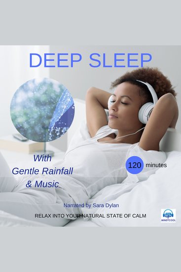Deep sleep meditation Gentle rain fall & Music 120 minutes - RELAX INTO YOUR NATURAL STATE OF CALM - cover