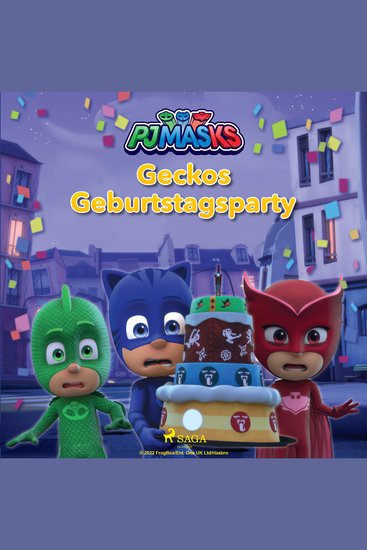 PJ Masks – Geckos Geburtstagsparty - cover
