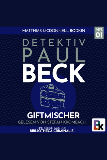 Giftmischer - Detektiv Paul Beck 1 - cover
