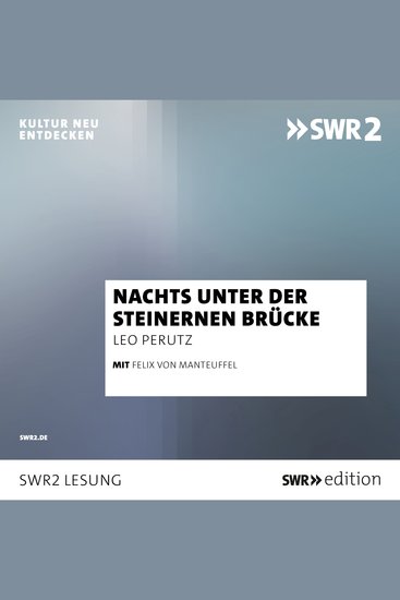 Nachts unter der steinernen Brücke - cover