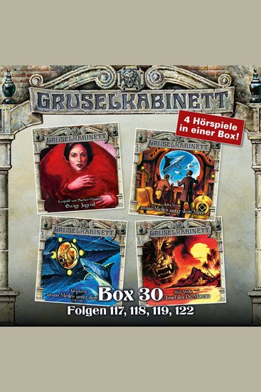 Gruselkabinett Box 30: Folgen 117 118 119 122 - cover