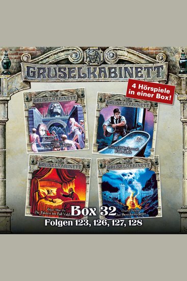 Gruselkabinett Box 32: Folgen 123 126 127 128 - cover