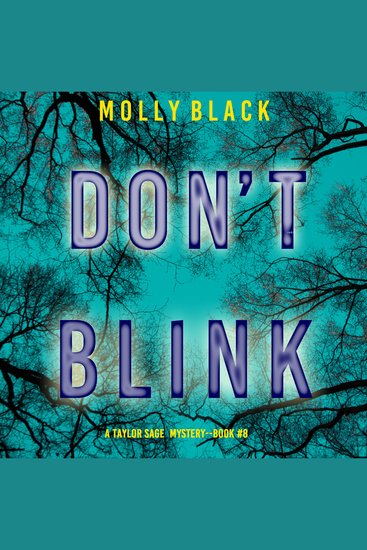 Don’t Blink (A Taylor Sage FBI Suspense Thriller—Book 8) - cover