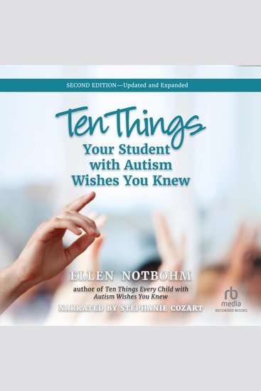 Ten Things Your Student with Autism Wishes You Knew 2nd Edition - cover