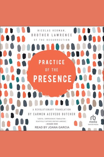 Practice of the Presence - A Revolutionary Translation by Carmen Acevedo Butcher - cover
