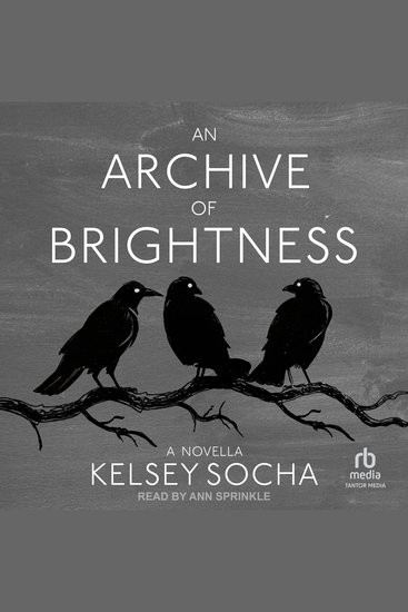 Archive of Brightness An - A Novella - cover