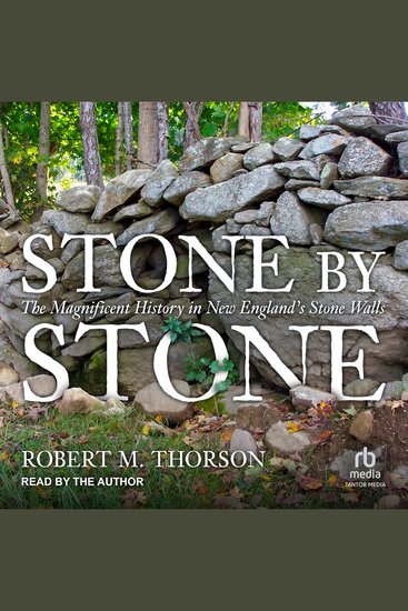 Stone by Stone - The Magnificent History in New England's Stone Walls - cover
