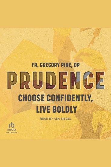 Prudence - Choose Confidently Live Boldly - cover