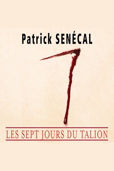 Sept jours du talion les - cover