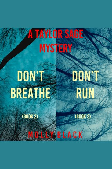 Taylor Sage FBI Suspense Thriller Bundle A: Don't Breathe (#2) and Don't Don't Run (#3) - cover