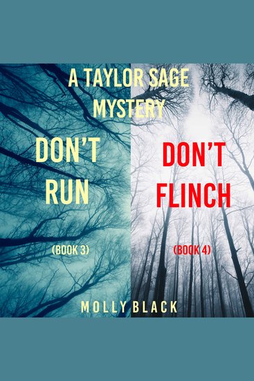 Taylor Sage FBI Suspense Thriller Bundle A: Don't Don't Run (#3) and Don't Flinch (#4) - cover