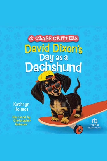 David Dixon’s Day as a Dachshund - cover