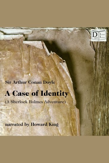 A Case of Identity - A Sherlock Holmes Adventure - cover