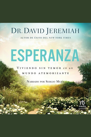 Esperanza - Viviendo sin temor en un mundo atemorizante (Living Fearlessly in a Scary World) - cover