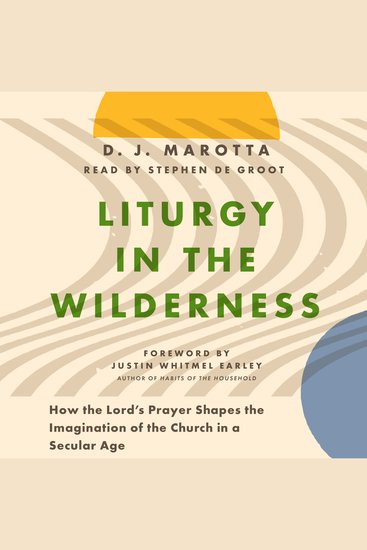 Liturgy in the Wilderness - How the Lord's Prayer Shapes the Imagination of the Church in a Secular Age - cover