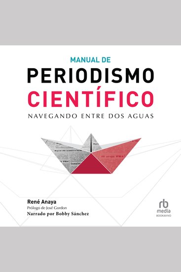 Manual de periodismo científico - Navegando entre dos aguas (Sailing Between Two Waters) - cover