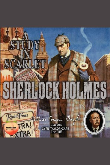 A Study In Scarlet - Sherlock Holmes - cover
