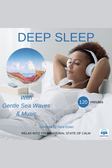 Deep sleep meditation Gentle Sea waves & Music 120 minutes - RELAX INTO YOUR NATURAL STATE OF CALM - cover