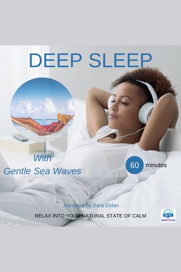 Deep sleep meditation with Gentle Sea waves 60 minutes - RELAX INTO YOUR NATURAL STATE OF CALM - cover
