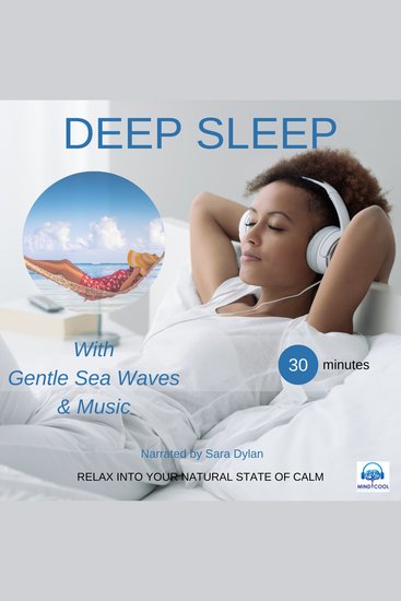 Deep sleep meditation Gentle Sea waves & Music 30 minutes - RELAX INTO YOUR NATURAL STATE OF CALM - cover