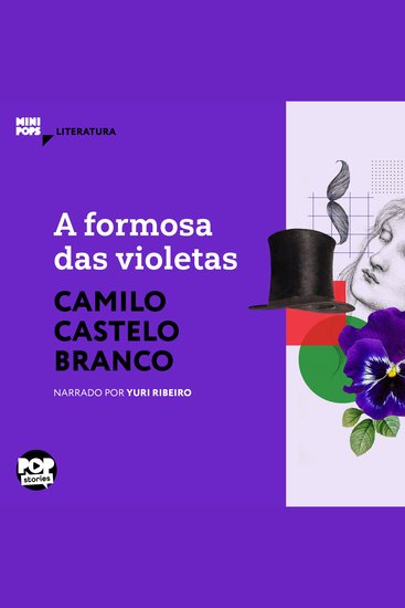 A formosa das violetas - Literatura - cover