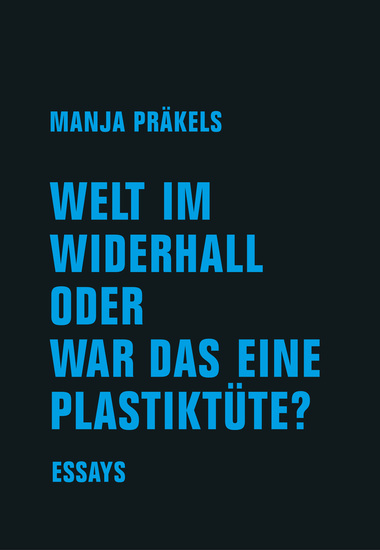 Welt im Widerhall oder war das eine Plastiktüte? - Essays - cover
