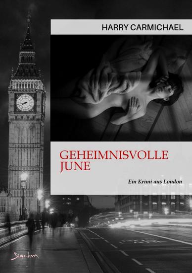 GEHEIMNISVOLLE JUNE - Ein Krimi aus London - cover