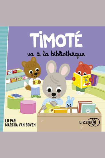 Timoté va à la bibliothèque - cover