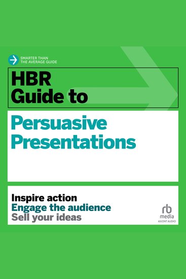 HBR Guide to Persuasive Presentations - cover