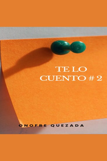 Te Lo Cuento # 2 - cover