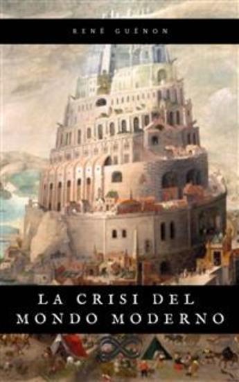 La crisi del mondo moderno - cover