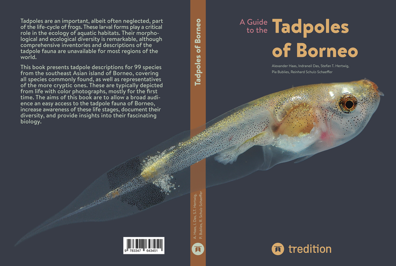 A Guide to the Tadpoles of Borneo - cover