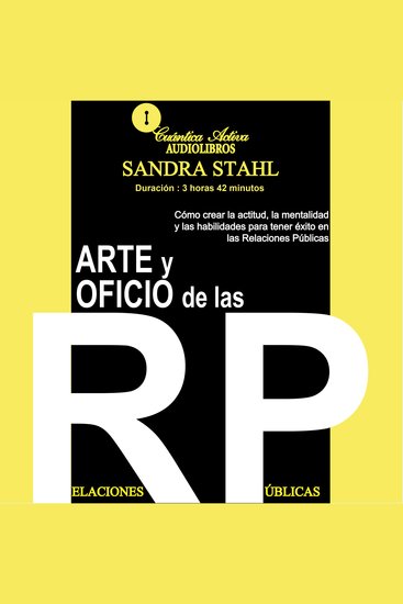 Arte y oficio de las relaciones públicas - cover