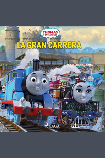 Thomas y sus amigos - La gran carrera - cover