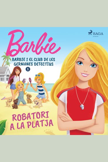 Barbie i el club de les germanes detectius 1 - Robatori a la platja - cover