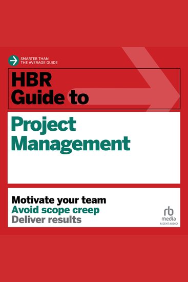 HBR Guide to Project Management - cover