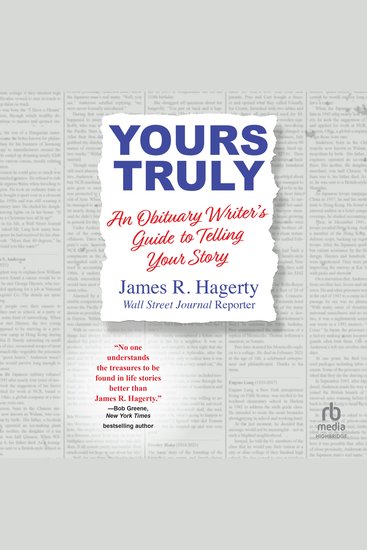 Yours Truly - An Obituary Writer's Guide to Telling Your Story - cover
