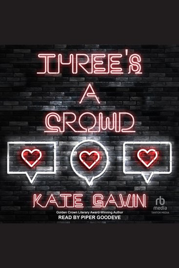 Three's A Crowd - cover