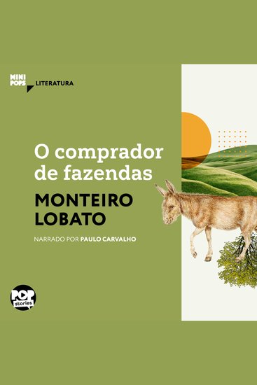 O comprador de fazendas - Literatura - cover