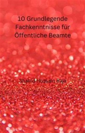 10 Grundlegende Fachkenntnisse Für Öffentliche Beamte - Ein Handbuch - cover
