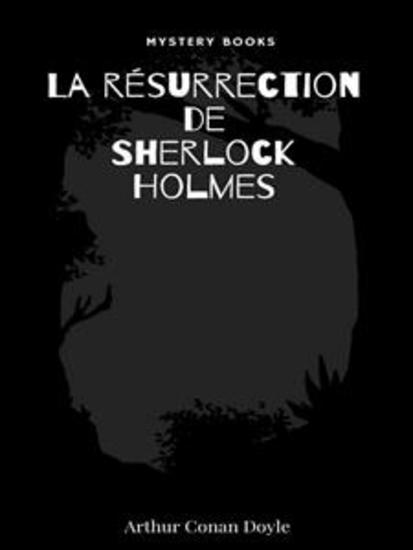 La résurrection de Sherlock Holmes - cover