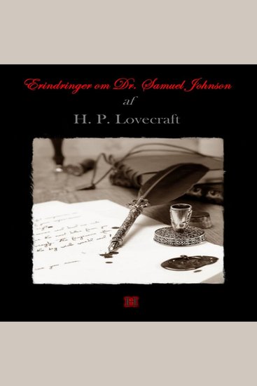 Erindringer om Dr Samuel Johnson - H P Lovecrafts kronologiske værker: nr 3 - cover