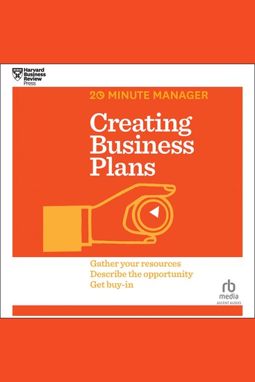 Creating Business Plans - cover