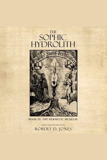 The Sophic Hydrolith - cover