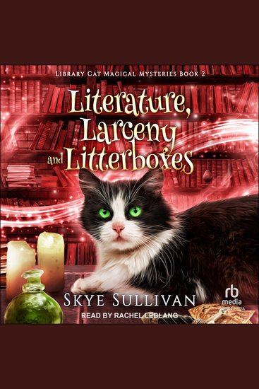 Literature Larceny and Litterboxes - cover