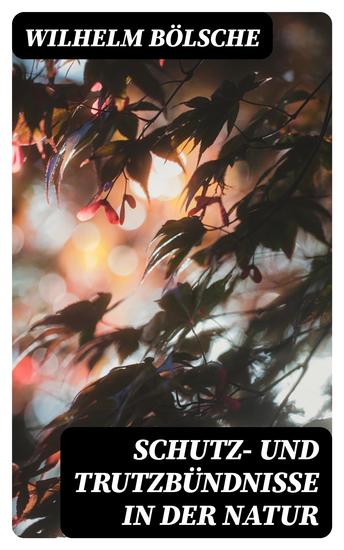 Schutz- und Trutzbündnisse in der Natur - cover