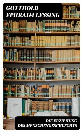 Die Erziehung des Menschengeschlechts - cover