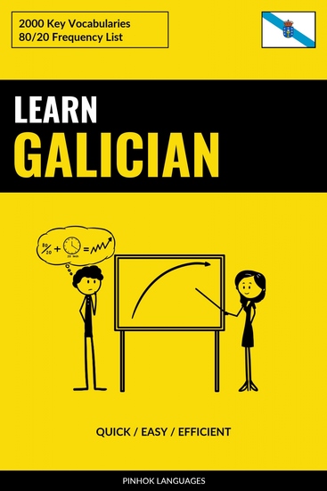 Learn Galician - Quick Easy Efficient - 2000 Key Vocabularies - cover