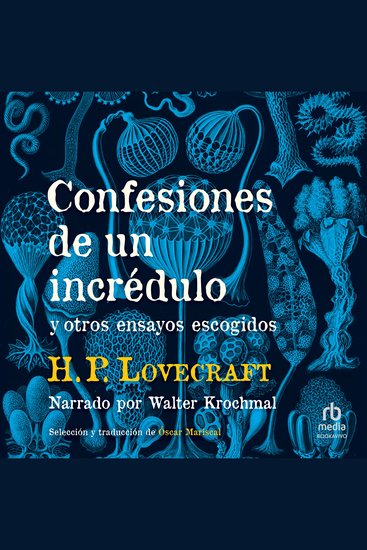 Confesiones de un incrédulo y otros ensayos escogidos - cover